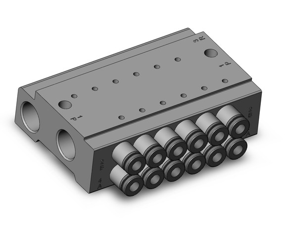 SMC SS0755-06N3TC plug lead base mount bar manifold