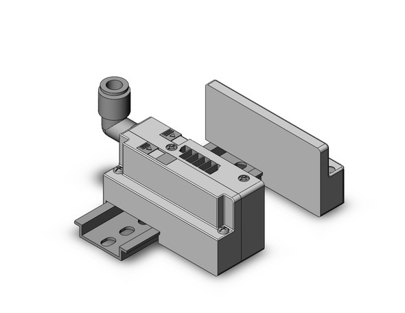 SMC SS5J2-60-05USL6 Mfld, Plug-In, Individual Wiring