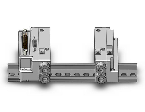 SMC SS5J2-60FD1-08B Mfld, Plug-In, Connector Type
