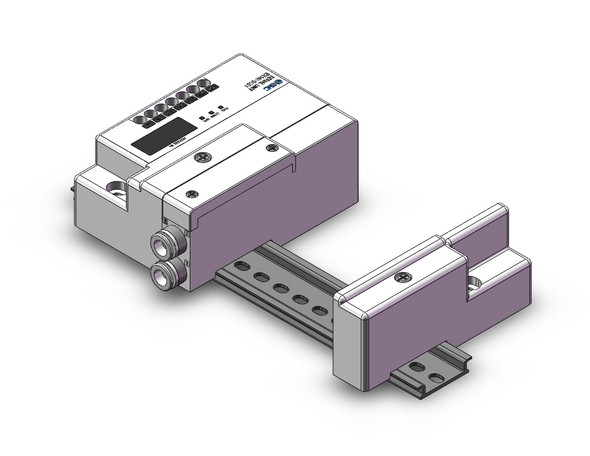 SMC SS5Q13-08SDV-DN 4/5 port solenoid valve mfld, plug-in unit