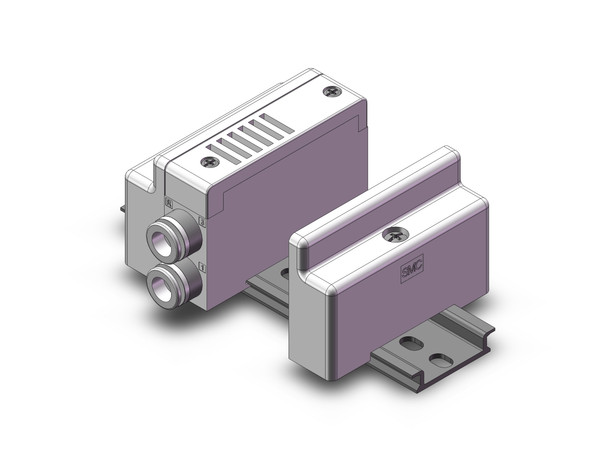 SMC SS5Q14-03C-DS-Q 4/5 Port Solenoid Valve