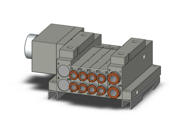 SMC SS5V1-W10CD-04U-N7-D0 4/5 Port Solenoid Valve