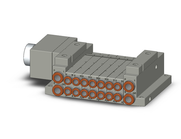 SMC SS5V1-W10CD-07B-N7 4/5 Port Solenoid Valve