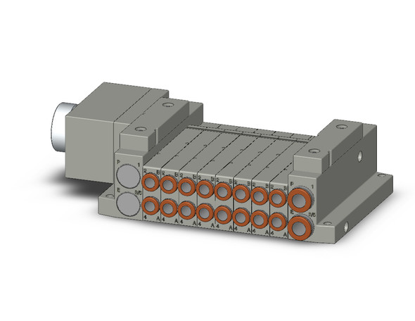 SMC SS5V1-W10CD-08U-C6 4/5 Port Solenoid Valve