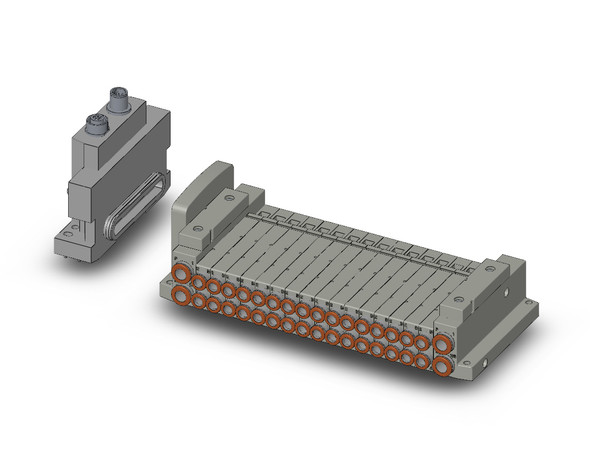 SMC SS5V1-W10S60D-04B-N7 4/5 Port Solenoid Valve