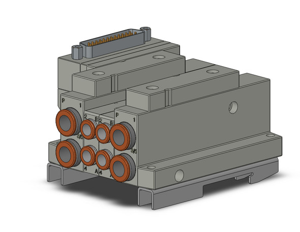 SMC SS5V1-10FD1-02B-C6-D0 4/5 Port Solenoid Valve