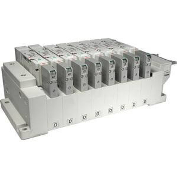 SMC SS5V1-10FD1-02BS-C4 5 Port Solenoid Valve Manifold