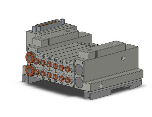 SMC SS5V1-10FD1-06D-N1-D0 4/5 Port Solenoid Valve