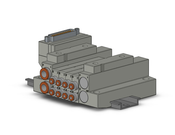 SMC SS5V1-16FD1-04D-N1 4/5 Port Solenoid Valve