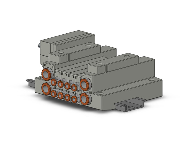 SMC SS5V1-16FD2-04B-N3 4/5 Port Solenoid Valve