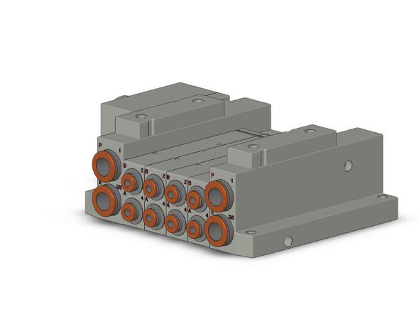 SMC SS5V2-W10CD-04B-C4 4/5 Port Solenoid Valve