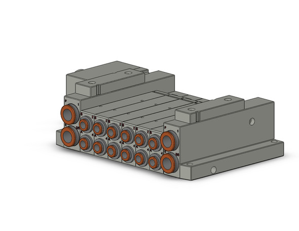 SMC SS5V2-W10CD-06B-C6 4/5 Port Solenoid Valve