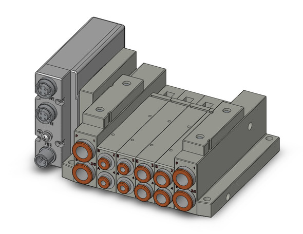 SMC SS5V2-W10S1EAND-04B-C4 4/5 Port Solenoid Valve