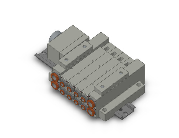 SMC SS5V2-W16CD-04B-C6 4/5 Port Solenoid Valve