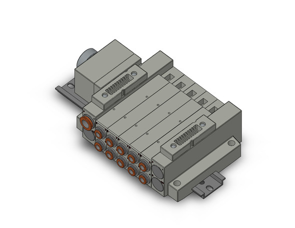 SMC SS5V2-W16CD-05DS-N7 4/5 Port Solenoid Valve