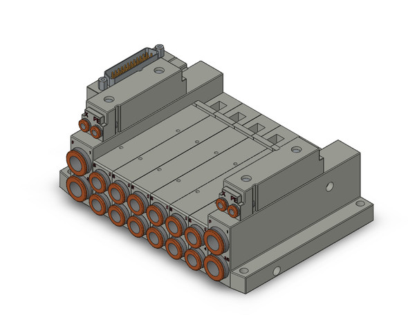 SMC SS5V2-10FD1-06BR-N9 4/5 Port Solenoid Valve