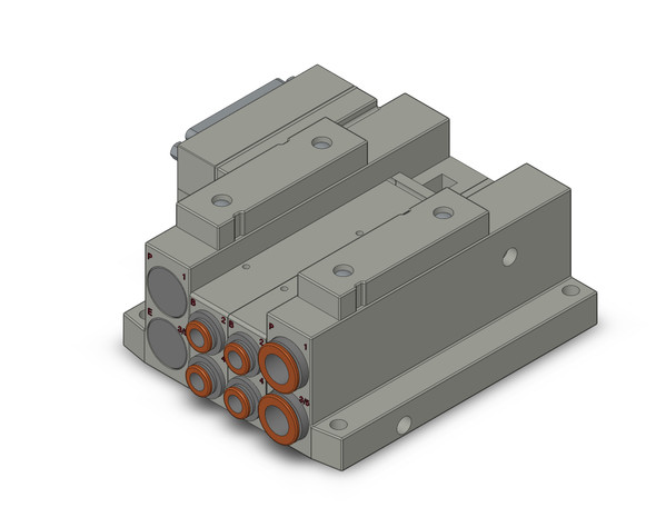 SMC SS5V2-10FD2-02U-N7 4/5 Port Solenoid Valve