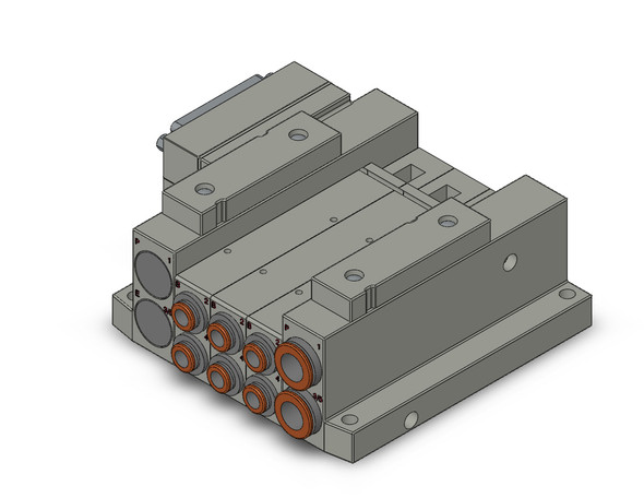 SMC SS5V2-10FD2-03U-C6 4/5 Port Solenoid Valve