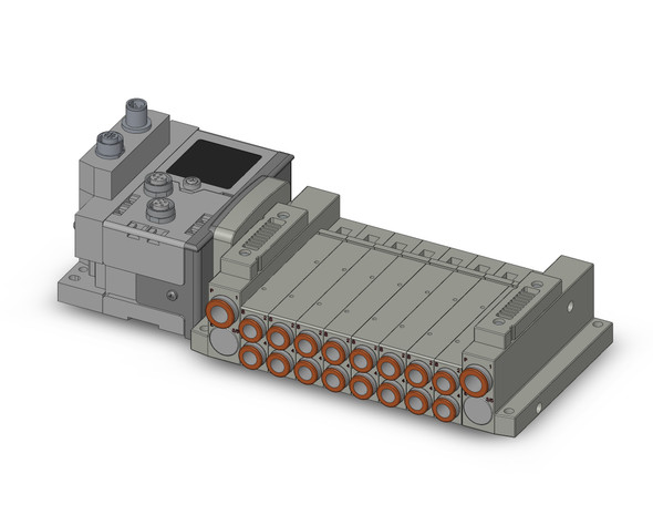 SMC SS5V2-10S6ZE2ND-08BS-C8 Mfld, Plug-In