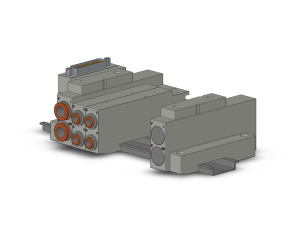 SMC SS5V2-16FD1-06D-C6 4/5 Port Solenoid Valve