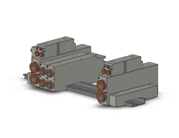 SMC SS5V2-16FD2-08BR-N7 4/5 Port Solenoid Valve