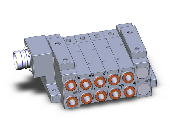 SMC SS5V3-W10CD-04D-N11 4/5 Port Solenoid Valve