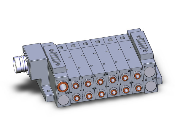 SMC SS5V3-W10CD-06DS-C6 4/5 Port Solenoid Valve