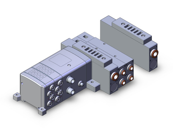 SMC SS5V3-W10S1QW23ND-04BS-N7-X160US 4/5 Port Solenoid Valve