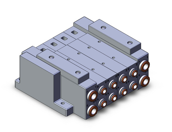 SMC SS5V3-W10S10D-04B-N7 4/5 Port Solenoid Valve