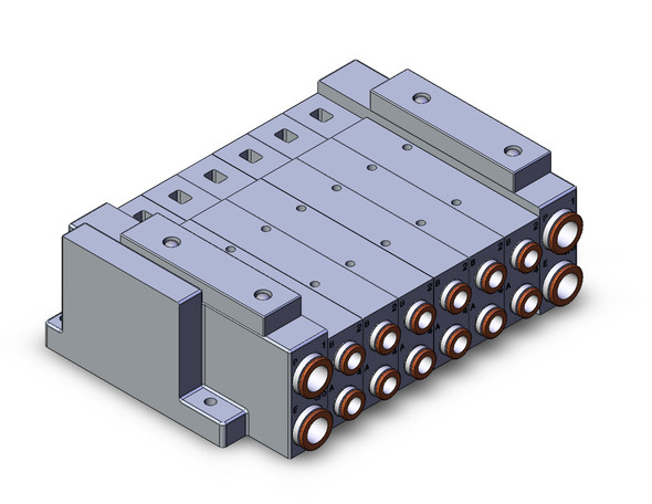 SMC SS5V3-W10S10D-06B-C8 4/5 Port Solenoid Valve