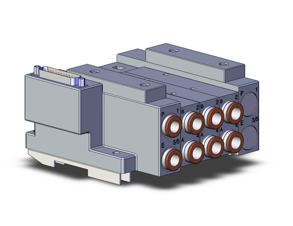 SMC SS5V3-10FD1-03D-N11-D0 4/5 Port Solenoid Valve