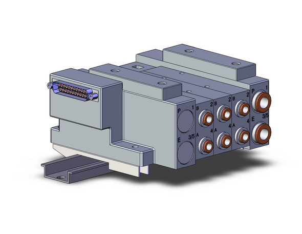 SMC SS5V3-10FD2-03U-N7-D 4/5 Port Solenoid Valve