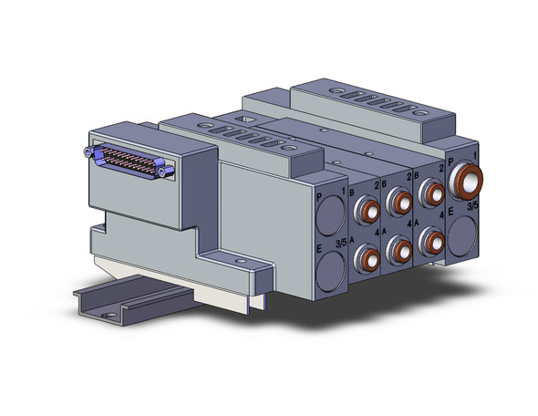 SMC SS5V3-10FD2-03US-N7-D 4/5 Port Solenoid Valve