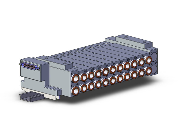 SMC SS5V3-10FD2-10D-C10-D 4/5 Port Solenoid Valve