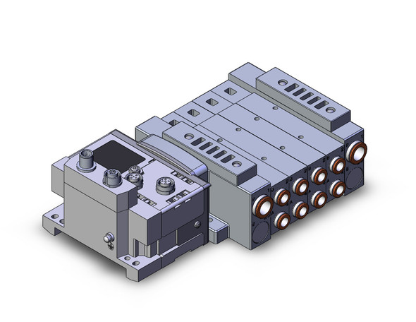 SMC SS5V3-10S6ZE2D-04BS-C6 Mfld, Plug-In