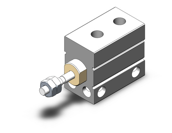 SMC CUJB4-4SM Cyl, Free Mount, Sgl Acting