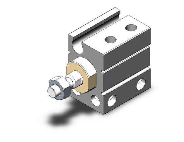 SMC CUJB6-4SM Cyl, Free Mount, Sgl Acting