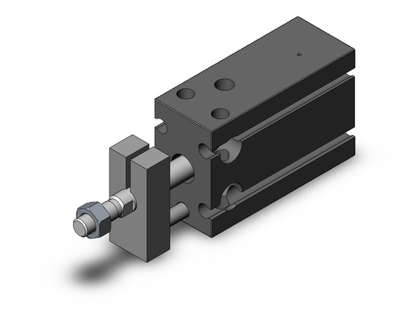 SMC CUK16-10T compact cylinder cyl, free mount, non-rotating