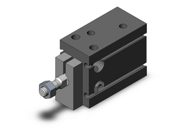 SMC CUK20-15D compact cylinder cyl, free mount, non-rotating