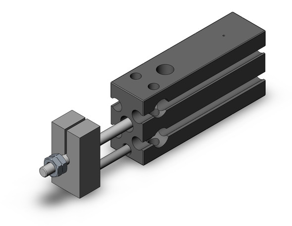 SMC CUK6-15T compact cylinder cyl, free mount, non-rotating