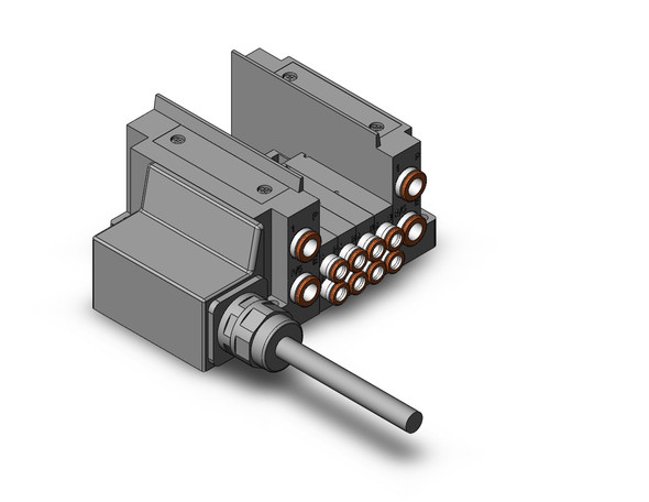 SMC SS5Y3-10L22-04B-N7 4/5 Port Solenoid Valve