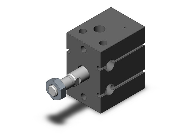 SMC CU32-10T compact cylinder cyl, free mount