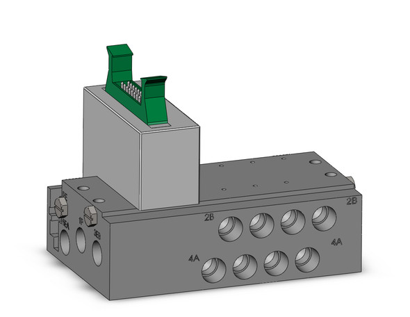 SMC SS5Y3-50PG1-04D-01T 4/5 Port Solenoid Valve