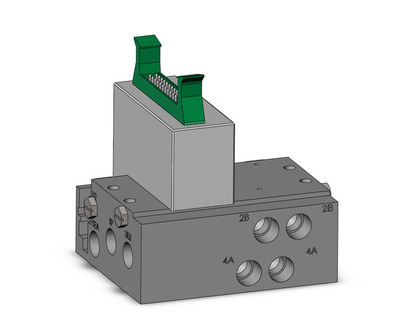 SMC SS5Y3-50P1-02D-01T 4/5 Port Solenoid Valve