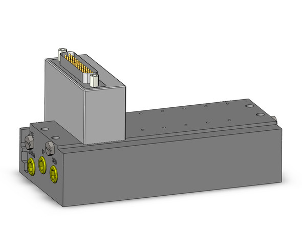 SMC SS5Y3-51F1-06D-01T 4/5 port solenoid valve plug-in metal base