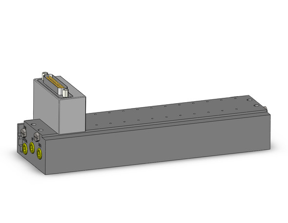 SMC SS5Y3-51F1-12D-01T Plug-In Metal Base