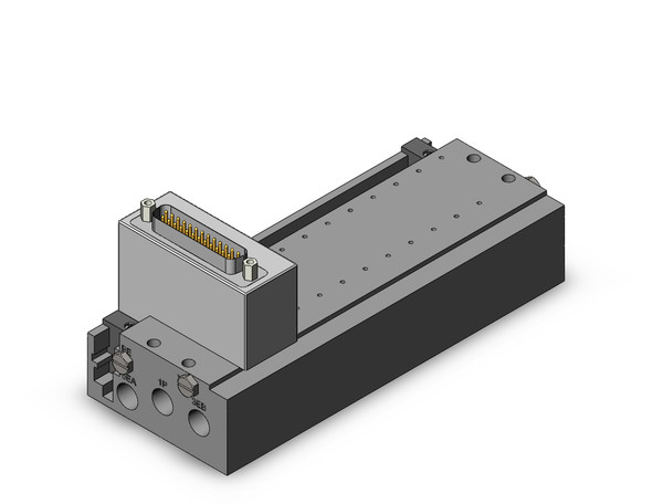 SMC SS5Y3-52RF1-10B-00T 4/5 port solenoid valve plug-in metal base