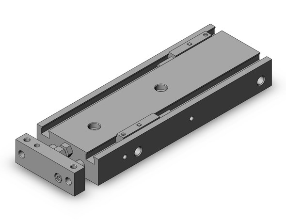 <h2>CXSL, Dual Piston Rods, Ball Bushing Bearing</h2><p><h3>The CXS Series is a dual piston actuator with non-rotating accuracy   0.1 . The CXSL high precision ball bushing type allows for smooth operation that ensures stable travel resistance.<br>- </h3>- Bore sizes: 6, 10, 15, 20, 25, 32 mm<br>- Non-rotating accuracy:   0.1 <br>- Stroke adjustment range: 0 to -5 mm<br>- Auto switch capable<br>- <p><a href="https://content2.smcetech.com/pdf/CXS.pdf" target="_blank">Series Catalog</a>