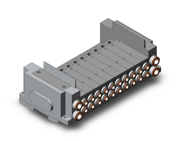 SMC SS5Y5-10S0-10B-C6D0 Ss5Y5 10 Sta Manifold Base