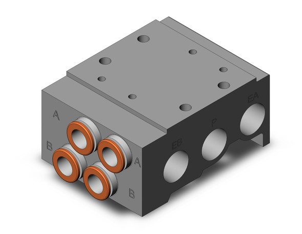 SMC SS5Y5-41-02-N9N Ss5Y Bar Stock Manifold